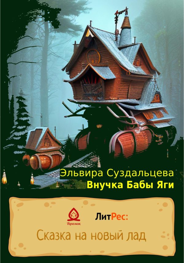 Обложка книги «Внучка Бабы Яги»