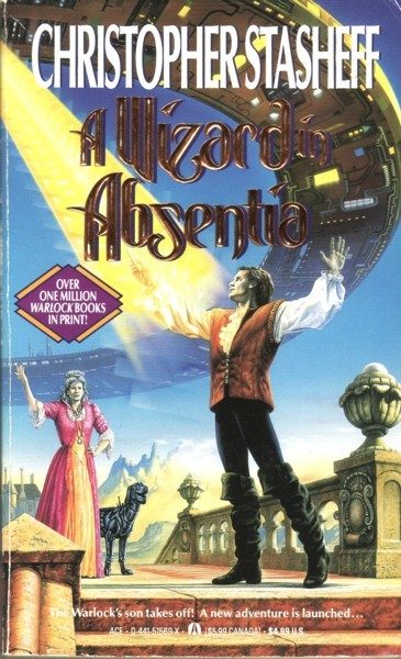 Обложка книги «A Wizard In Absentia»