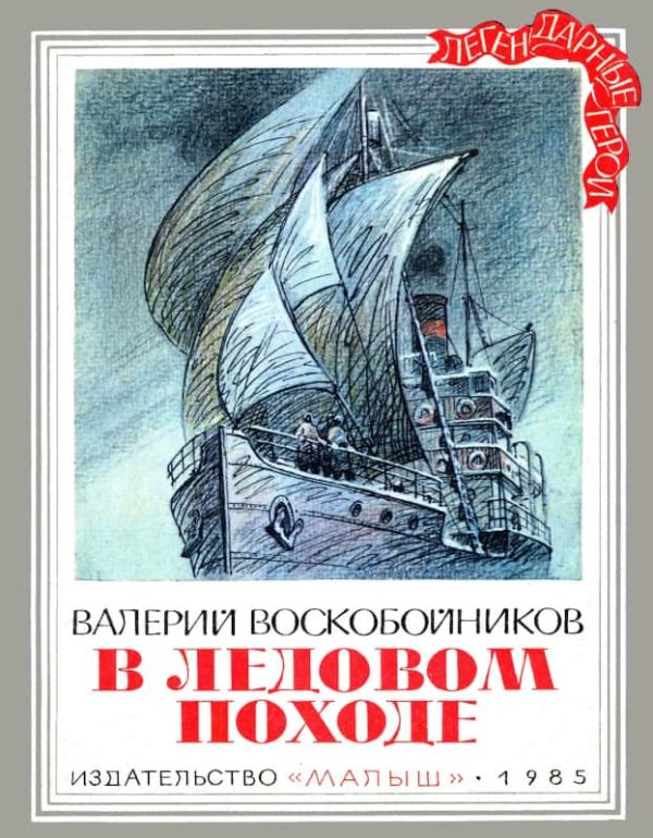 Обложка книги «В ледовом походе»