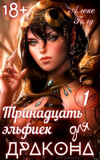 Обложка книги «Тринадцать эльфиек для дракона. Том 1»