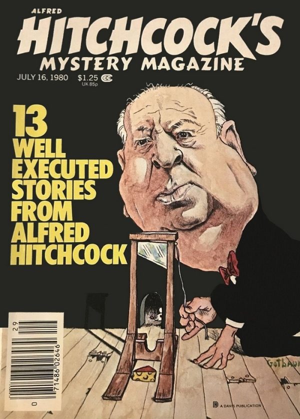 Обложка книги «Alfred Hitchcock’s Mystery Magazine. Vol. 25, No. 7, July, 1980»