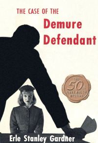 Обложка книги «The Case of the Demure Defendant»
