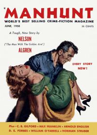 Обложка книги «Manhunt. Volume 6, Number 4, June, 1958»