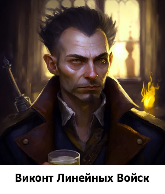 Обложка книги «Виконт Линейных Войск»