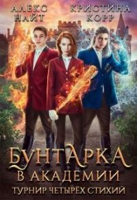 Обложка книги «Бунтарка в академии. Турнир Четырёх Стихий»