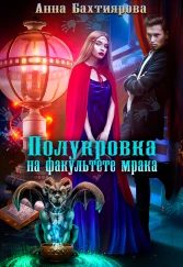 Обложка книги «Полукровка на факультете мрака»