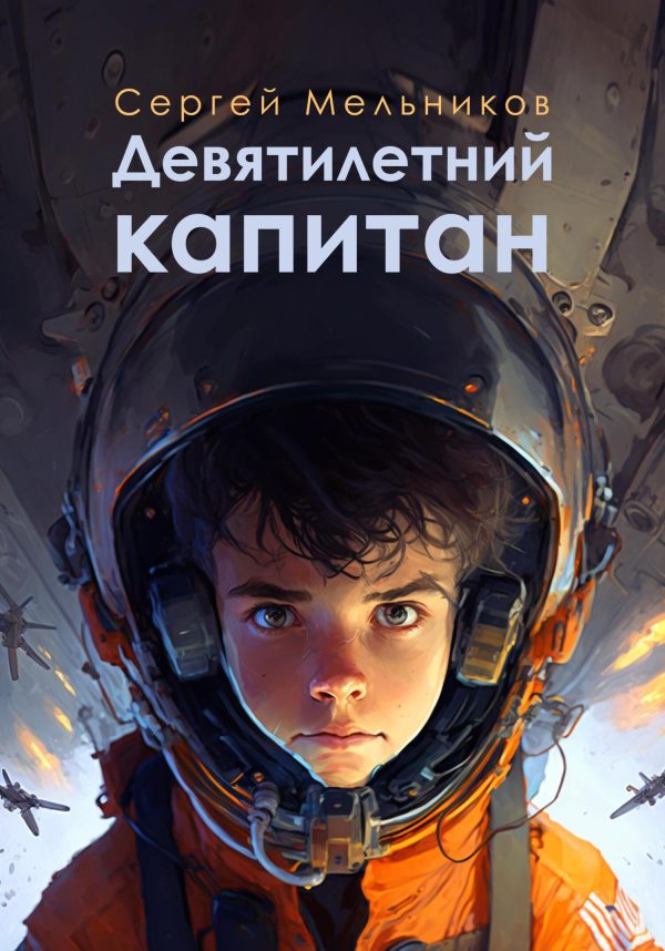 Обложка книги «Девятилетний капитан»