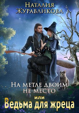 Обложка книги «На метле двоим не место, или Ведьма для жреца»