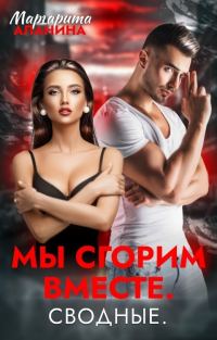 Обложка книги «Мы сгорим вместе. Сводные.»