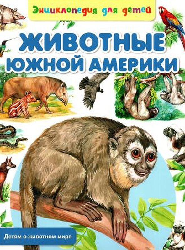 Обложка книги «Животные Южной Америки»