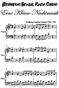 Обложка книги «Eine Kleine Nachtmusik»