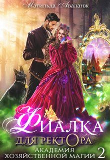 Обложка книги «Академия Хозяйственной Магии. Фиалка для ректора»