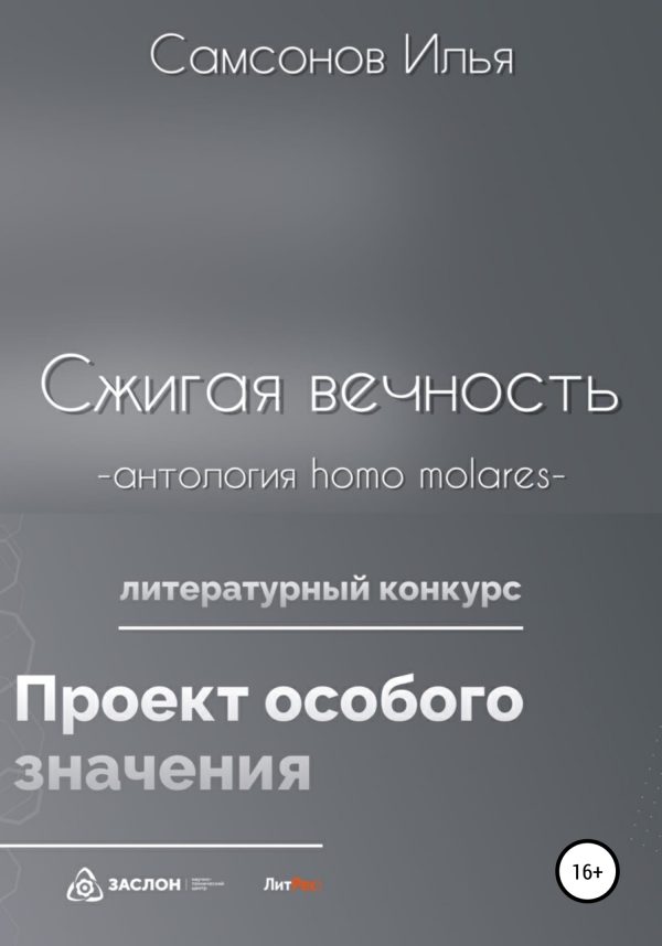 Обложка книги «Сжигая вечность»