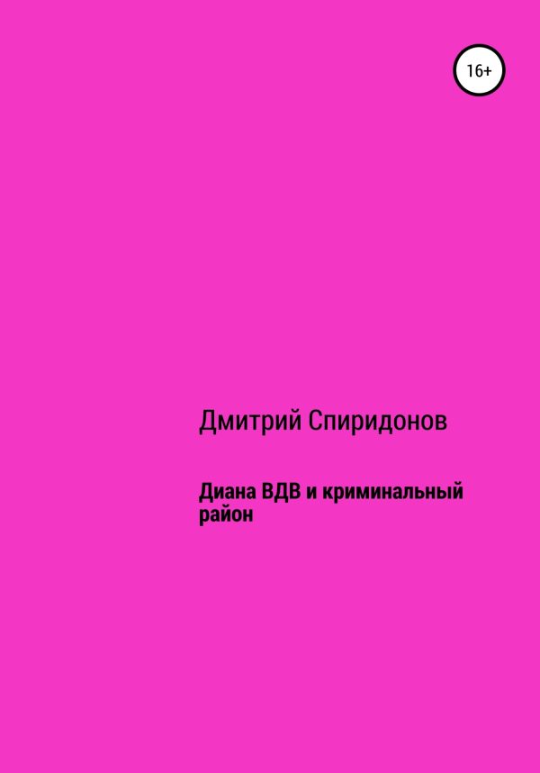 Обложка книги «Диана ВДВ и криминальный район»