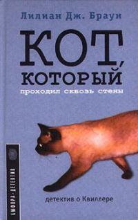 Обложка книги «Кот, который проходил сквозь стены»