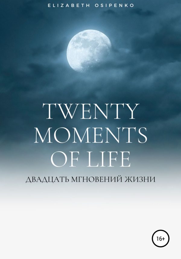 Обложка книги «Twenty moments of life»