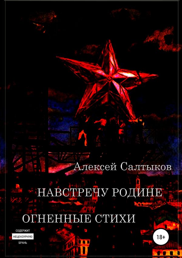 Обложка книги «Навстречу Родине. Огненные стихи»