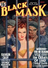 Обложка книги «Black Mask (Vol. 23, No. 4 — August 1940)»