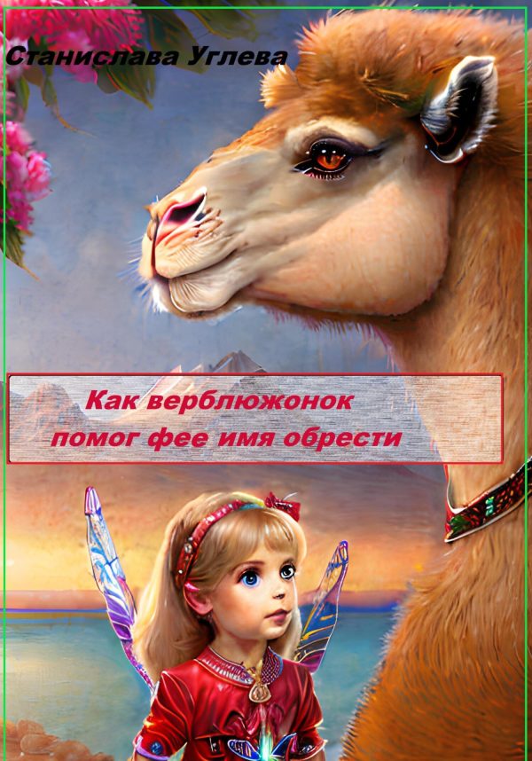 Обложка книги «Как верблюжонок помог фее имя обрести»