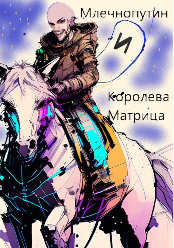 Обложка книги «Млечнопутин и Королева-Матрица»