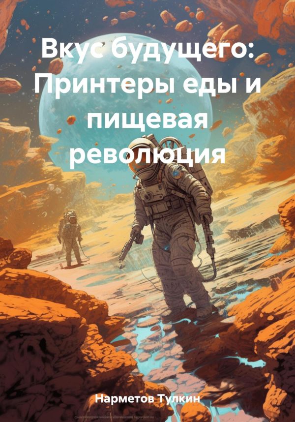 Обложка книги «Вкус будущего: Принтеры еды и пищевая революция»