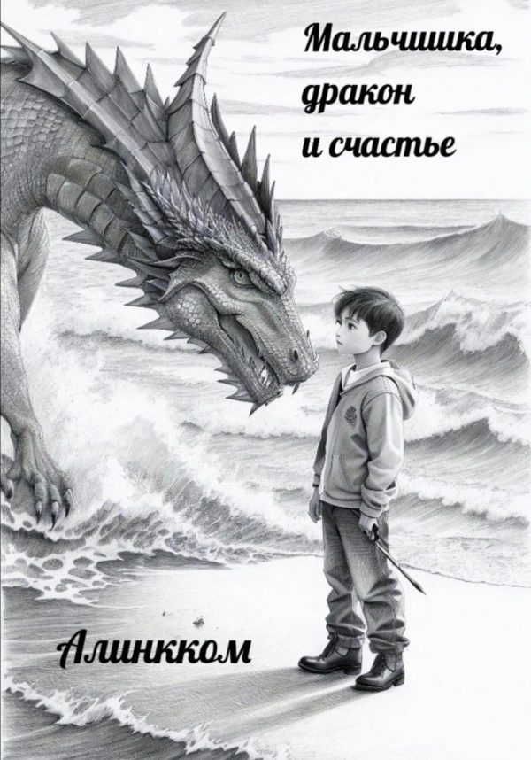 Обложка книги «Мальчишка, дракон и счастье»