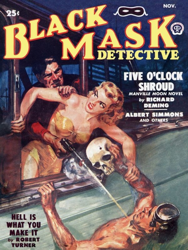 Обложка книги «Black Mask Detective (Vol. 35, No. 2 — November, 1950)»