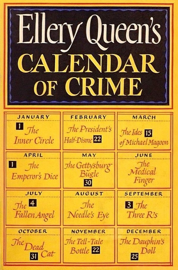 Обложка книги «Calendar of Crime»