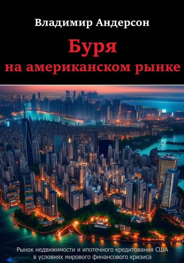 Обложка книги «Буря на американском рынке»