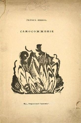 Обложка книги «Самосожжение»