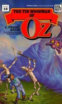 Обложка книги «The Tin Woodman of Oz»
