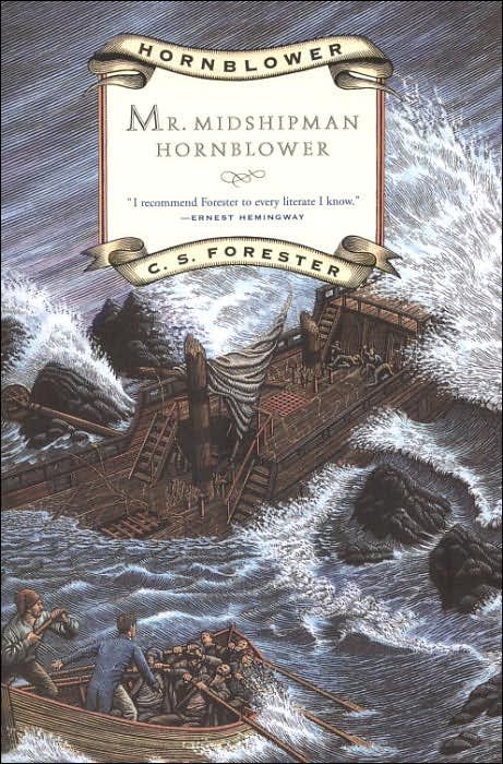 Обложка книги «Мичман Хорнблауэр»