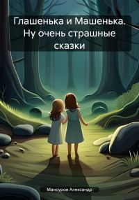 Обложка книги «Глашенька и Машенька. Ну очень страшные сказки»