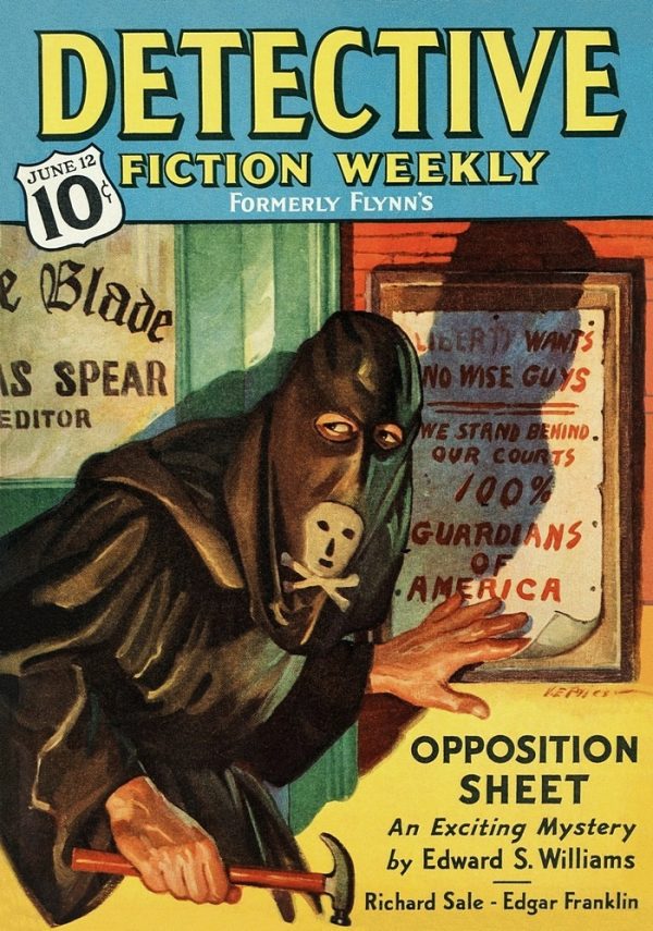 Обложка книги «Detective Fiction Weekly. Vol. 111, No. 4, June 12, 1937»