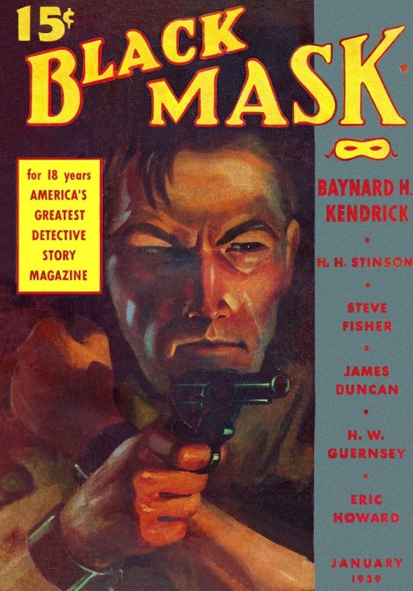 Обложка книги «Black Mask (Vol. 21, No. 10 — January 1939)»