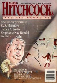 Обложка книги «Alfred Hitchcock’s Mystery Magazine. Vol. 30, No. 13, Mid-December 1985»