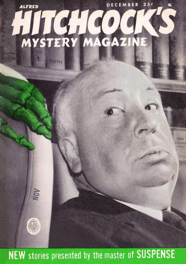 Обложка книги «Alfred Hitchcock’s Mystery Magazine. Vol. 6, No. 12, December 1961»