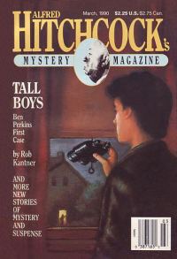 Обложка книги «Alfred Hitchcock’s Mystery Magazine. Vol. 35, No. 3, March 1990»