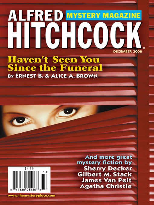 Обложка книги «Alfred Hitchcock’s Mystery Magazine. Vol. 53, No. 12, December 2008»