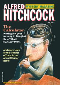 Обложка книги «Alfred Hitchcock’s Mystery Magazine. Vol. 56, No. 5, May 2011»