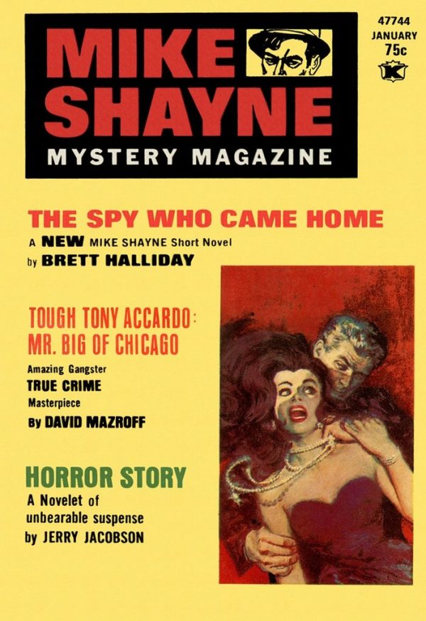 Обложка книги «Mike Shayne Mystery Magazine, Vol. 32, No. 2, January 1973»