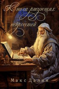 Обложка книги «Книга рисующих нейросетей»