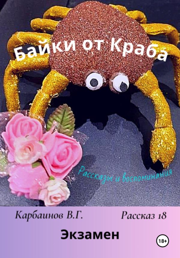 Обложка книги «Байки от Краба 18. Экзамен»