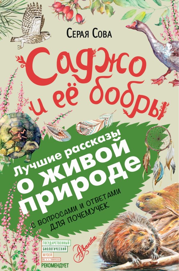 Обложка книги «Саджо и ее бобры»