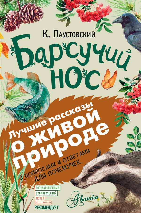 Обложка книги «Барсучий нос»