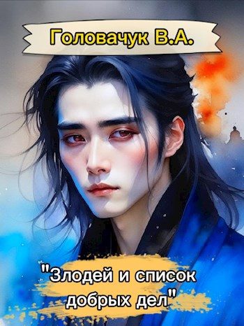 Обложка книги «Злодей, и список добрых дел»