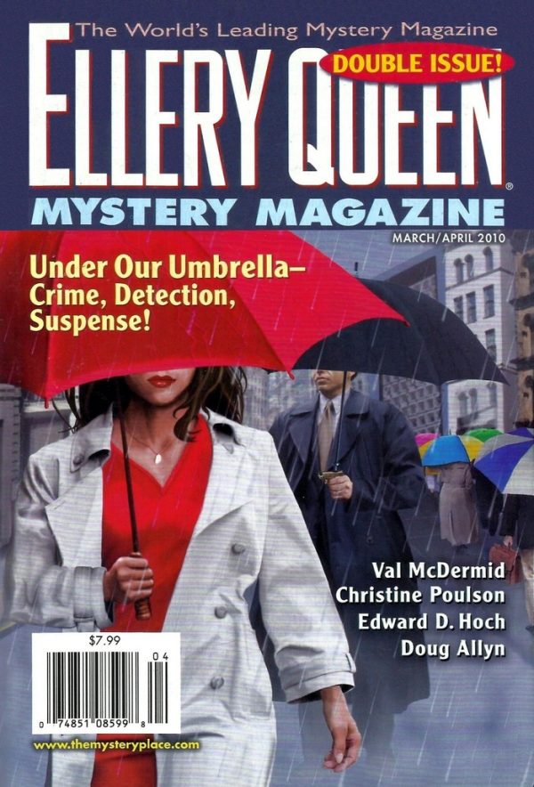 Обложка книги «Ellery Queen’s Mystery Magazine. Vol. 135, Nos. 3 & 4. Whole Nos. 823 & 824, March/April 2010»