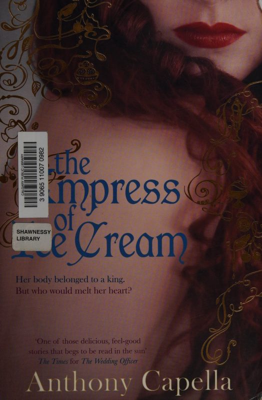 Обложка книги «The empress of ice cream»