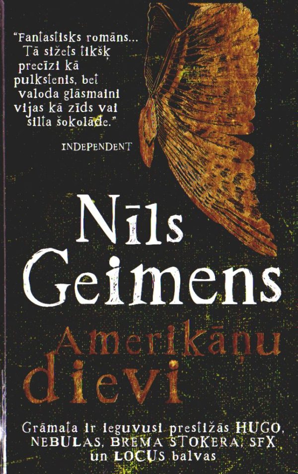 Обложка книги «Amerikāņu dievi»