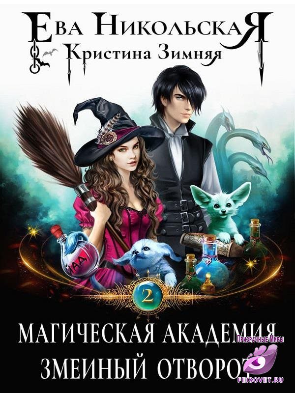 Обложка книги «Магическая академия. Змеиный отворот»